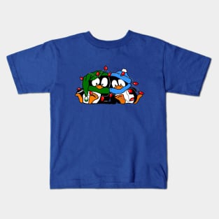 Christmas Penguin Pals Kids T-Shirt